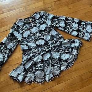 Floral Mesh Dress Princess Polly